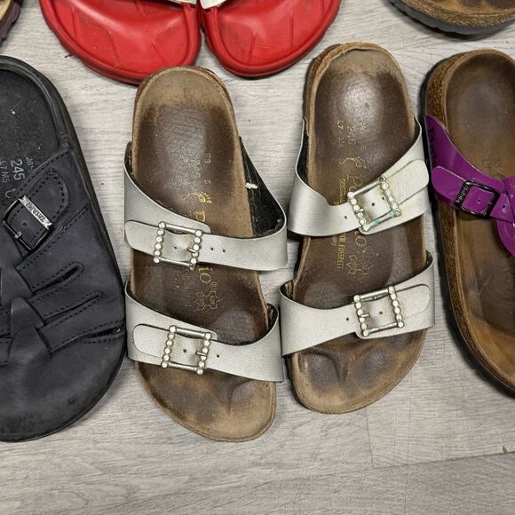 Birkenstock Sandals Collection Wholesale LOT of 6 USED Rehab - EU38 US 7 Read - Picture 8 of 8